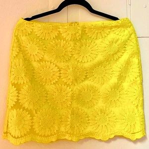 Joe Fresh Mini sunflower skirt